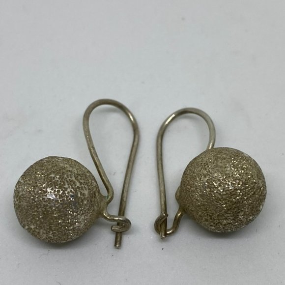 Ball-Shaped Dangle Earrings - Picture 2 of 2